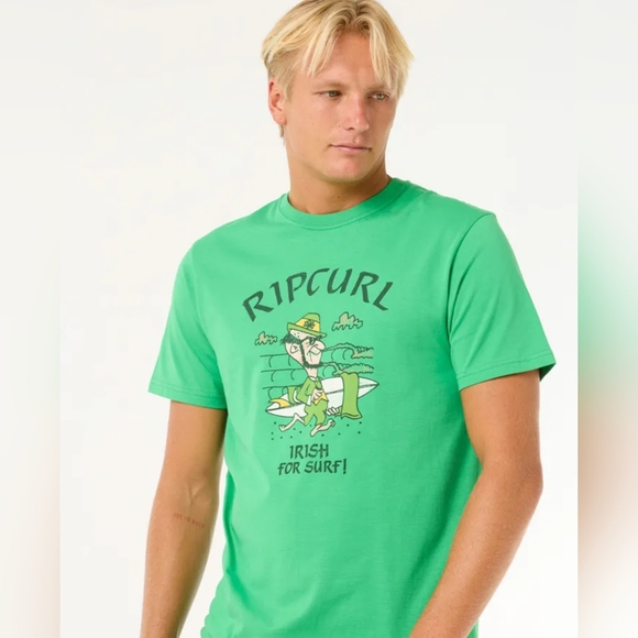 Rip Curl Irish For Surf Tee M - Picture 1 of 10